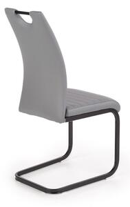 Jídelní židle Kathie, šedá / černá