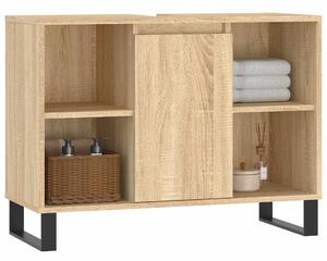 Koupelnová skříňka dub sonoma 80 x 33 x 60 cm kompozitní dřevo