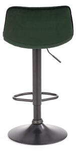 Barová židle Kinsley, zelená / černá