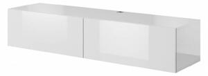 Cama Závěsný televizní stolek SLIDE 150, bílý