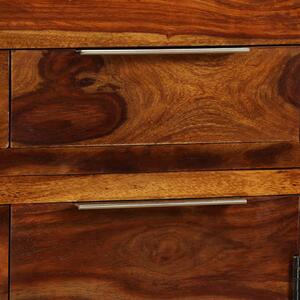 Příborník - masivní sheeshamové dřevo | 160x35x75 cm