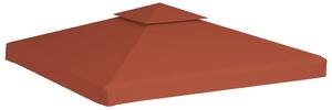 Střecha na altán 310 g/m² 3 x 3 m cihlová