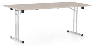 Skládací stůl 180 x 80 cm, dub