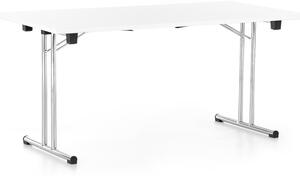 Skládací stůl 160 x 80 cm, bílá