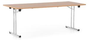 Skládací stůl 200 x 80 cm, buk