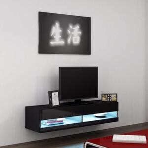 TV stolek VIGO NEW 140 cm | výprodej Barva: Šedý/šedý lesk