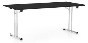 Skládací stůl 180 x 80 cm, černá