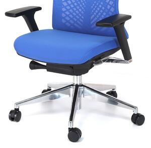 Kancelářská židle Aurora, modrá