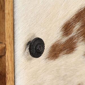 Příborník z masivního sheeshamového dřeva | 100x30x130 cm