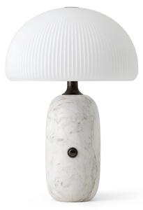 Stolní lampa Vipp, stmívatelné, Bílá, Obývací pokoj, Sklo