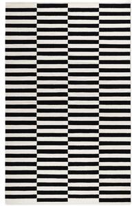 Hanse Home, Kusový koberec Vika 106207 Black White, 200x300, černobílá, ložnice
