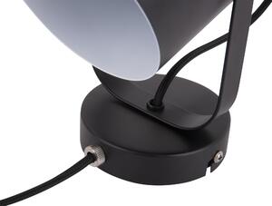Nástěnná lampa Snazzy černá Leitmotiv (Barva - černá matná, kov)