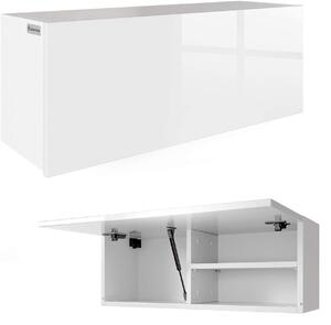 Závěsná koupelnová skříňka PLATAN ROOM bílá lesklá 80 cm