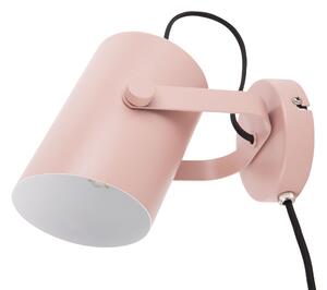 Nástěnná lampa Snazzy růžová Leitmotiv (Barva - růžová matná, kov)
