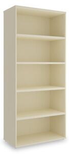 Vysoká skříň SimpleOffice 80 x 40 x 180 cm, bříza
