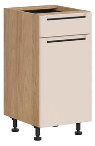 BRW Kuchyně Family Line Iris D1S-40/82-L/SFB, dub hikora/alhamra mat