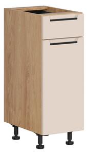 BRW Kuchyně Family Line Iris D1S-30/82-L/SFB, dub hikora/alhamra mat