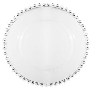 Skleněný talíř Pearl 27 cm
