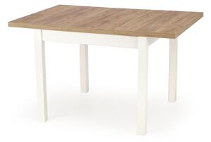 Jídelní stůl Tiago - čtverec, dub kraft / bílá
