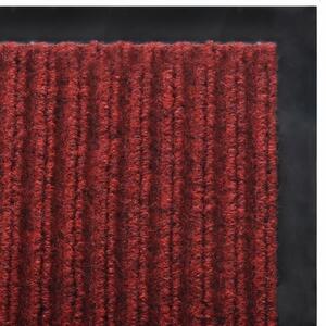 Červená PVC rohožka | 90x120 cm