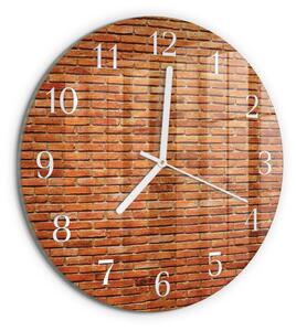 Skleněné hodiny na stěnu Cihly zsob-fi30-00295206