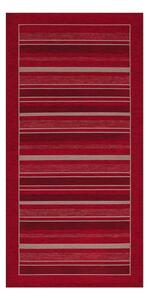 Červený běhoun Floorita Velour, 55 x 240 cm