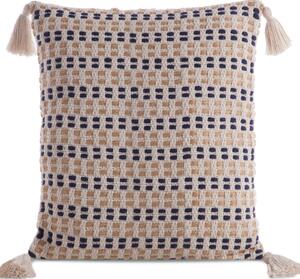 DEKORAČNÍ POVLAK NA POLŠTÁŘ BOHO 45X45 CM VÍCEBAREVNÁ
