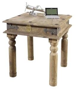 CASTLE Konferenční stolek 45x45 cm, palisandr