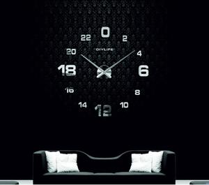 Moderní nalepovací hodiny na zeď | SENTOP 12S022-Wall clock