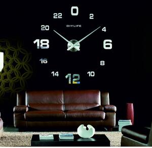 Moderní nalepovací hodiny na zeď | SENTOP 12S022-Wall clock