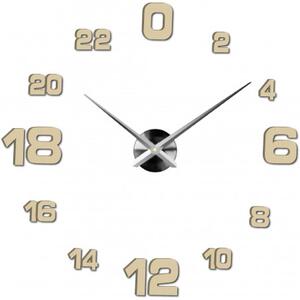 Moderní nalepovací hodiny na zeď | SENTOP 12S022-Wall clock