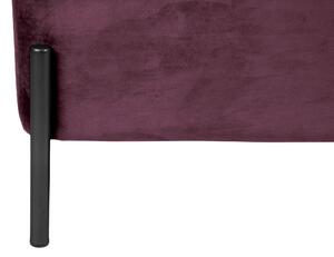 Lavice Snog XL s úložným prostorem tmavě fialová Leitmotiv (Barva-tmavě fialová)