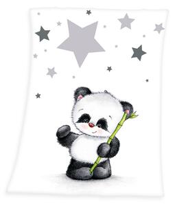 Herding Dečka pro miminka Panda hvězdička 75x100 cm