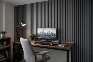 Horve Akustický panel 2700 x 600 mm - šedý