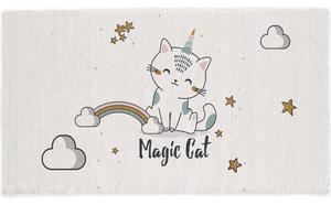 TODAY KIDS bavlněný koberec Magic Cat 60x120 cm