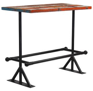 Barový stůl Rouse - masivní dřevo 120x60x107 cm | vícebarvený
