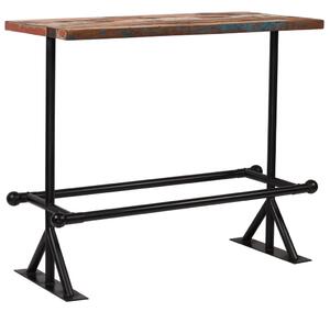 Barový stůl Rouse - masivní dřevo 120x60x107 cm | vícebarvený