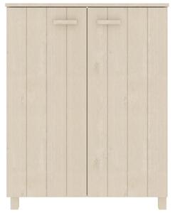 Botník HAMAR medově hnědý 85 x 40 x 108 cm masivní borovice