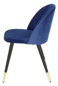 ArtD Židle Kotte velvet modrá