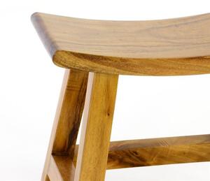 Divero SUAR 4257 Stolička - židle z asijského dubu