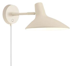 Nástěnná lampa Nordlux Darci Short - písková, ø 22,5 cm
