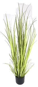 Umělá tráva LUX 122 cm v plastovém květináči
