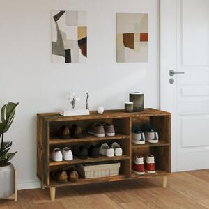 Botník kouřový dub 102x36x60 cm kompozitní dřevo