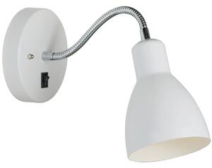 Nástěnná lampa Nordlux Cyclone - bílá, ø 11 cm