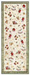 Villeroy & Boch, Běhoun Villeroy & Boch Toy's delight se střiženým vlasem 106218 Green, Multicolor, 80x200, zelená, obývací pokoj