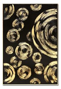 Obraz v rámu GOLDEN ECLIPSE B - ručně malovaný 62x92cm