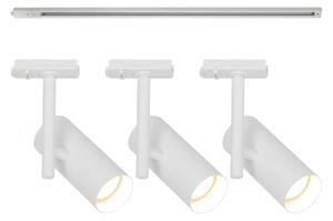 Stropní svítidlo Nordlux Jerome Link 3-Kit +1m - bílá, ø 5,5 cm, v. 18 cm