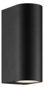 Nástěnné svítidlo Nordlux Dion Double - černá, š. 6,6 cm, v. 16,2 cm