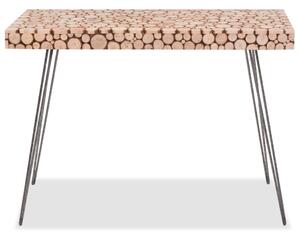 Konzolový stolek z přírodního dřeva | 100,5x36,8x75 cm