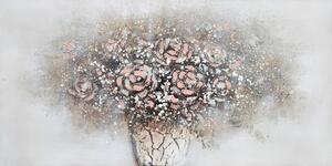 Obraz ROSES - ručně malovaný 70x140cm